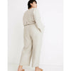 Madewell Breezewoven Pull-On High-Rise Straight Pants