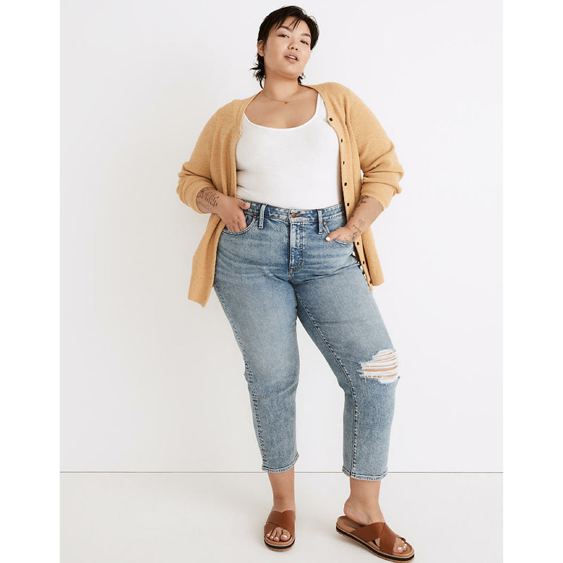 Madewell Girl Jean  Berryton Wash: Distressed Edition – The Curvy