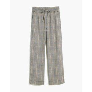 Carley Wide-Leg Pants | Plaid