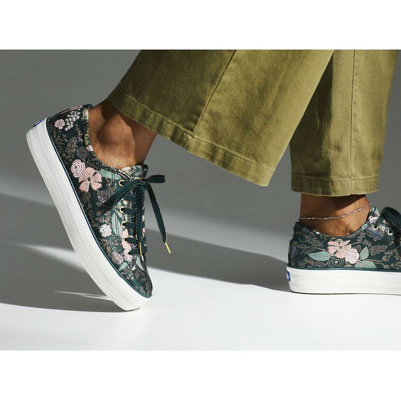 Keds x Rifle Paper Colette Jacquard Triple Kick Sneaker