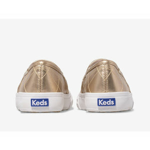 Keds Double Decker Quilted Metallic Slip-On