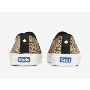 Keds x Kate Spade Double Decker Tiny Dot Calf Hair Slip-On