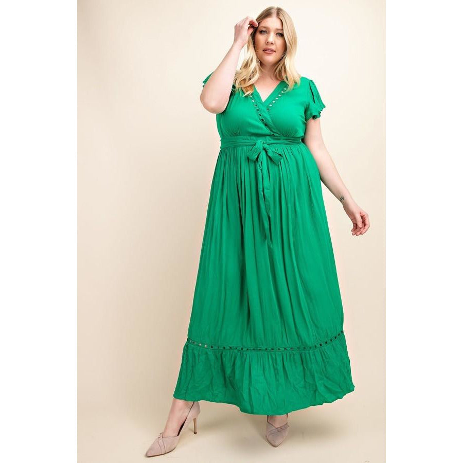 Emerald maxi dress uk store