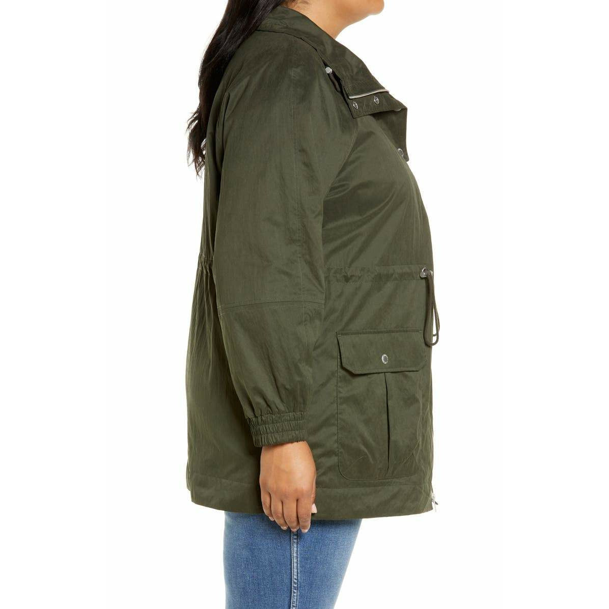 Levi's® Cinch Waist Rain Jacket – The Curvy Shop