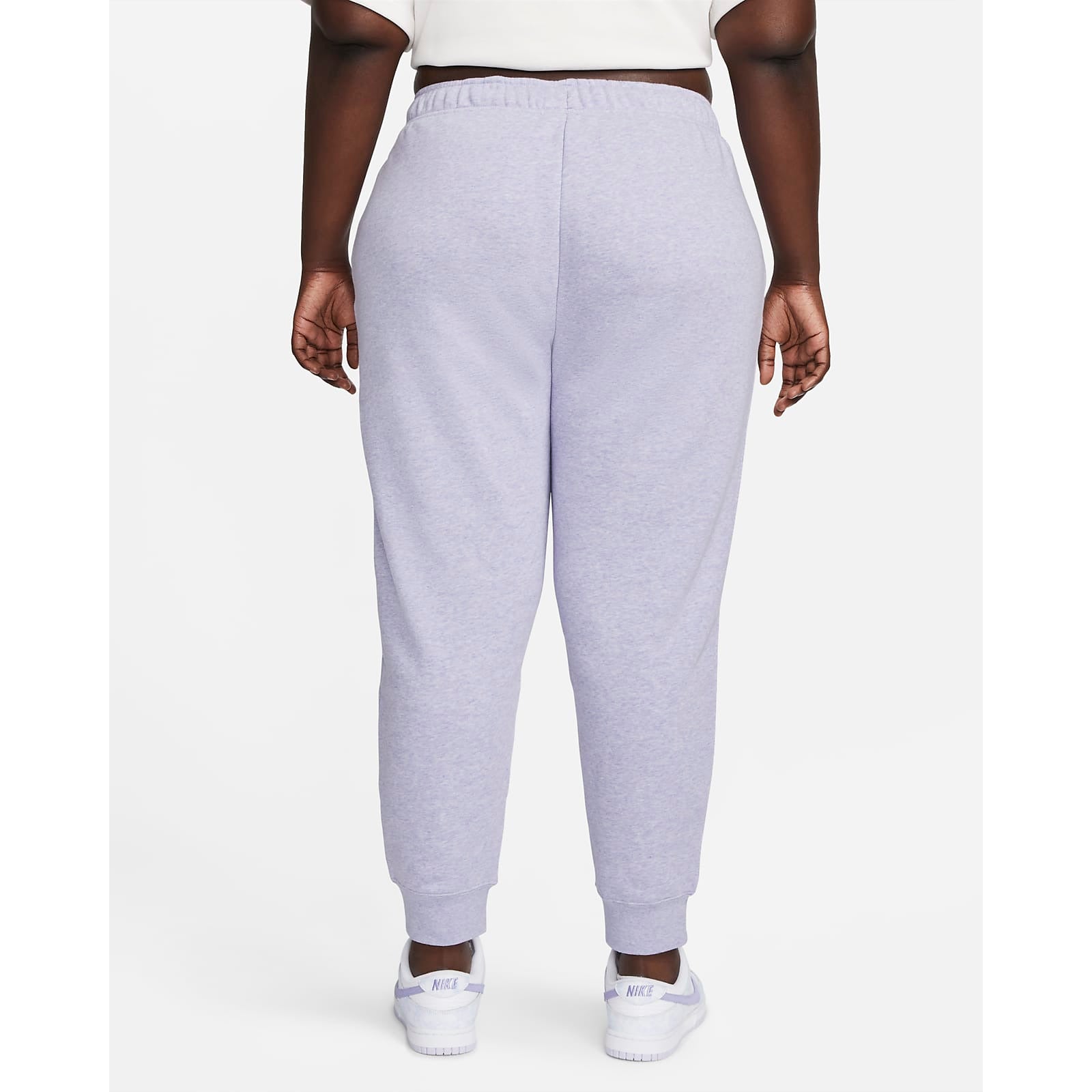 Nike Sportswear Club Fleece Mid Rise Joggers The Curvy Shop