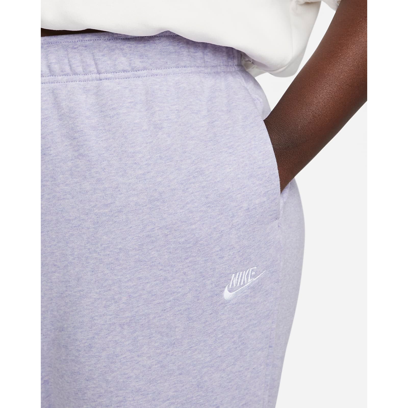 Nike Sportswear Club Fleece Mid Rise Joggers The Curvy Shop
